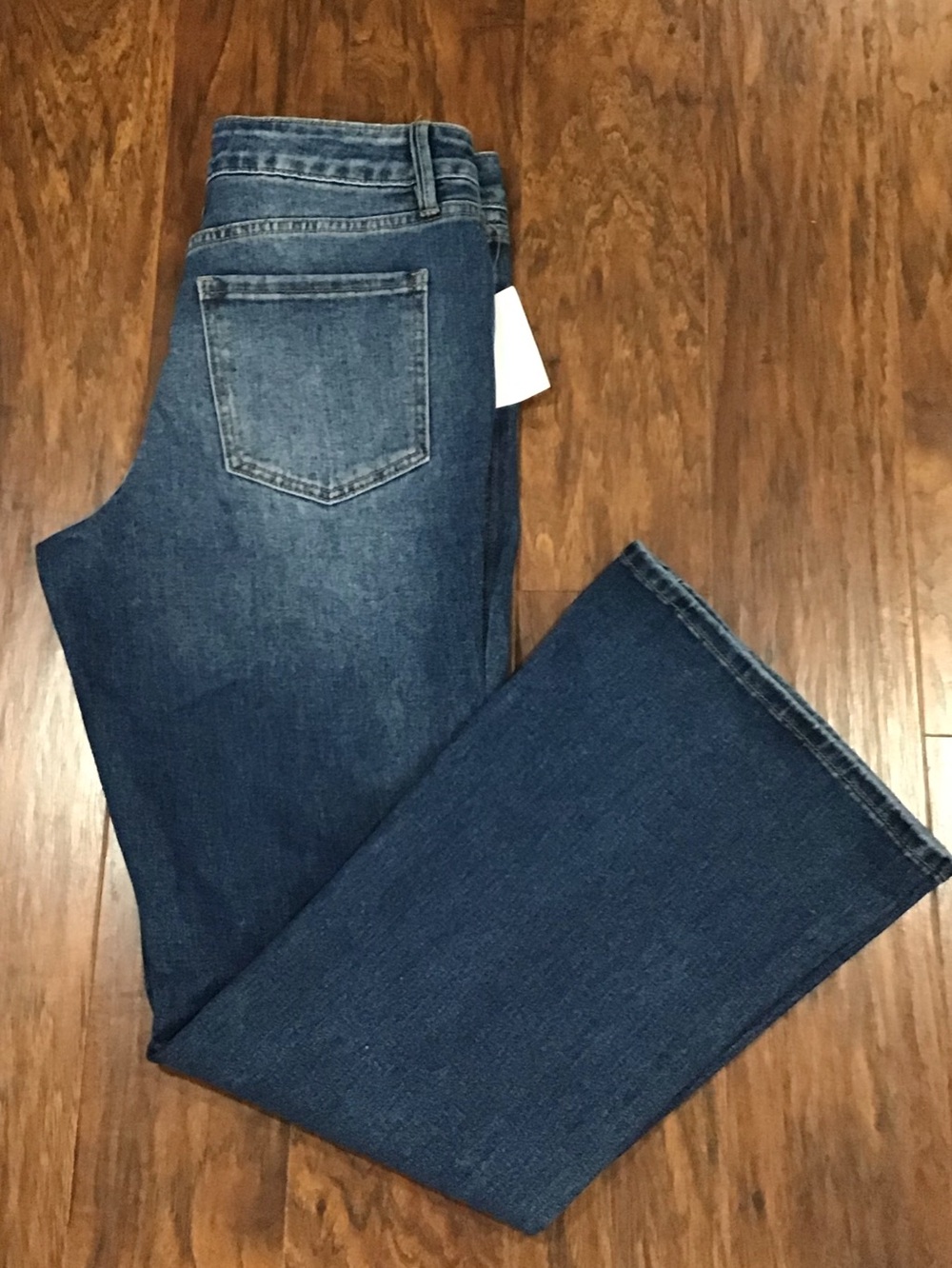 Royalty For Me Dark Blue Flare Jeans